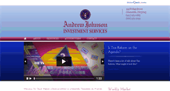 Desktop Screenshot of andrewjohnsoninvestmentservices.com