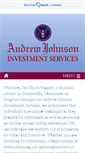 Mobile Screenshot of andrewjohnsoninvestmentservices.com